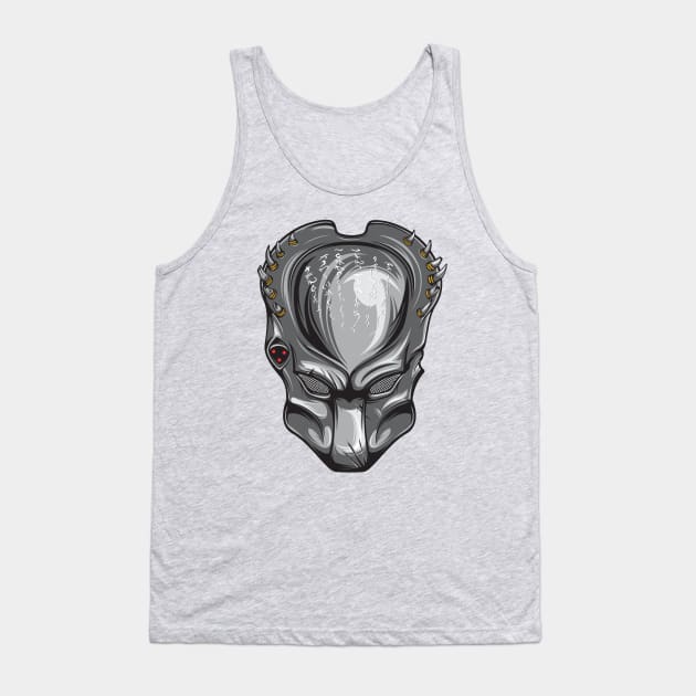 Wolf predator mask Tank Top by FigureHQStudio